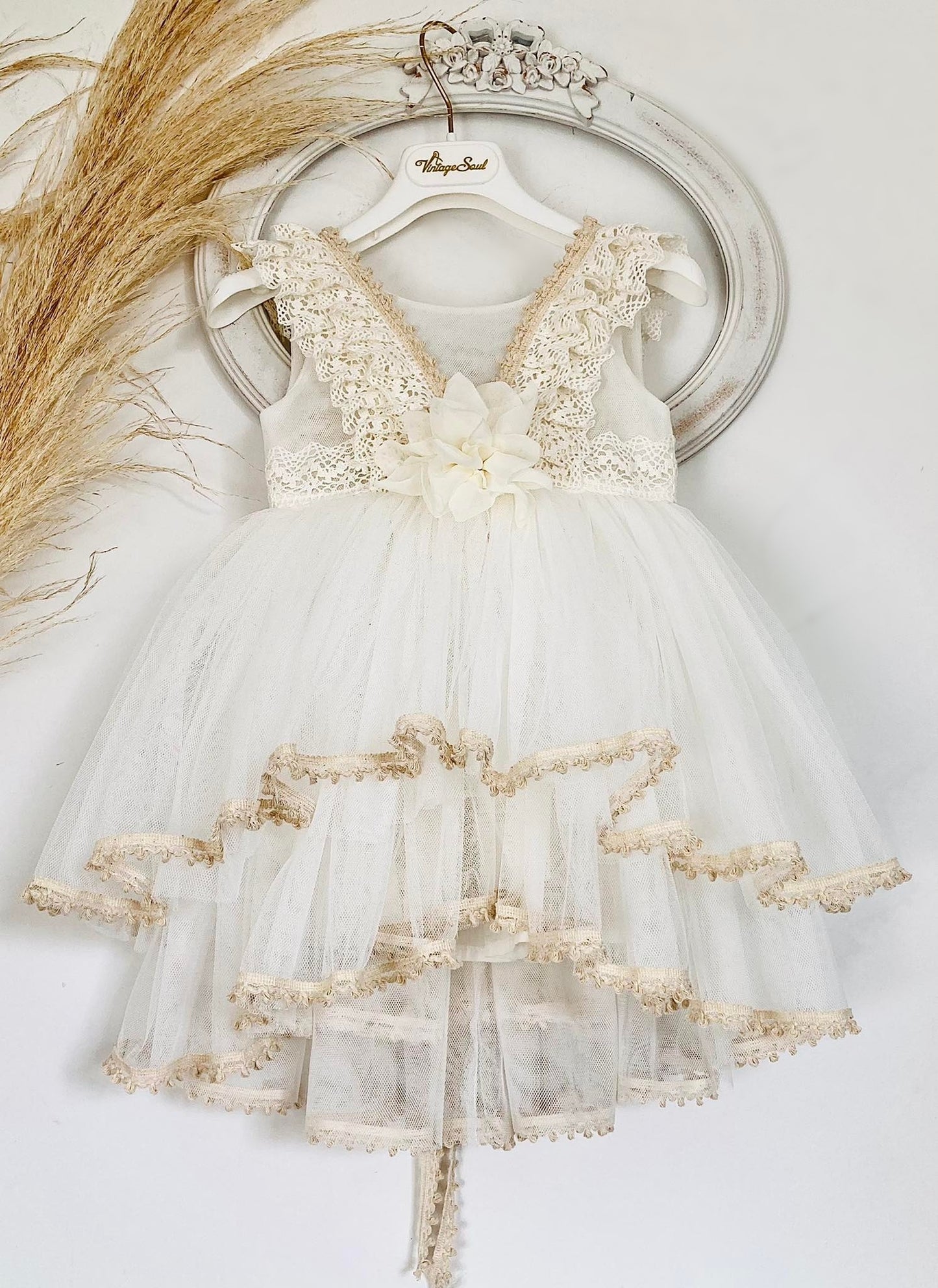 Christening dress DS22100 off-white 