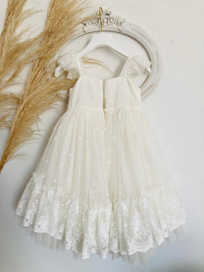 Christening dress DS23101 off-white 