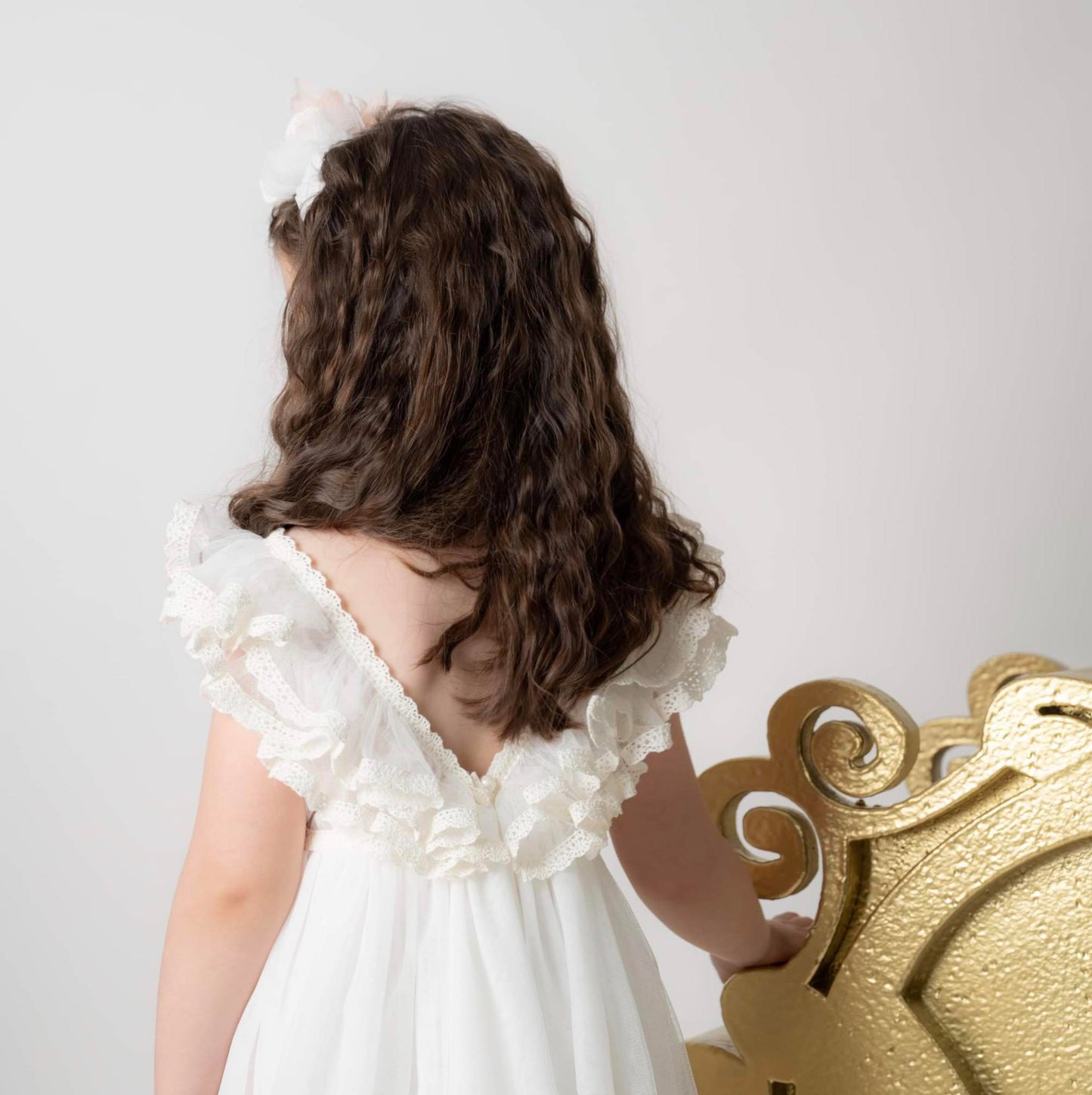 Christening dress DS24011 off-white 