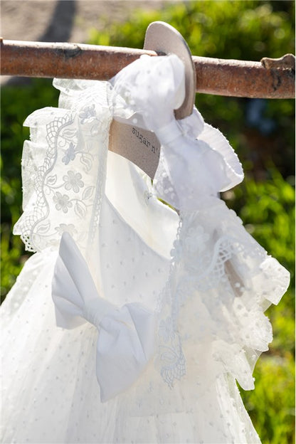 Taufset SEIDE weiß 2tlg