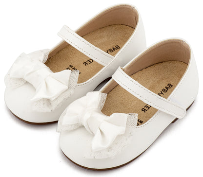 Babywalker Single-barreled shoe with bow BS3500