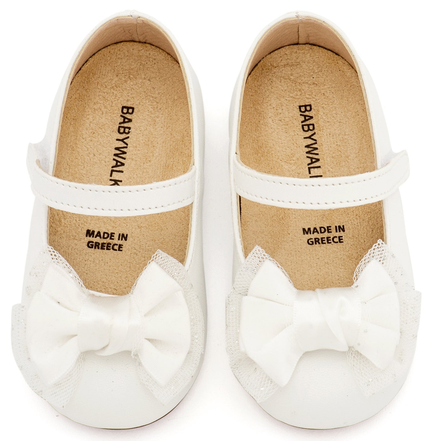 Babywalker Single-barreled shoe with bow BS3500