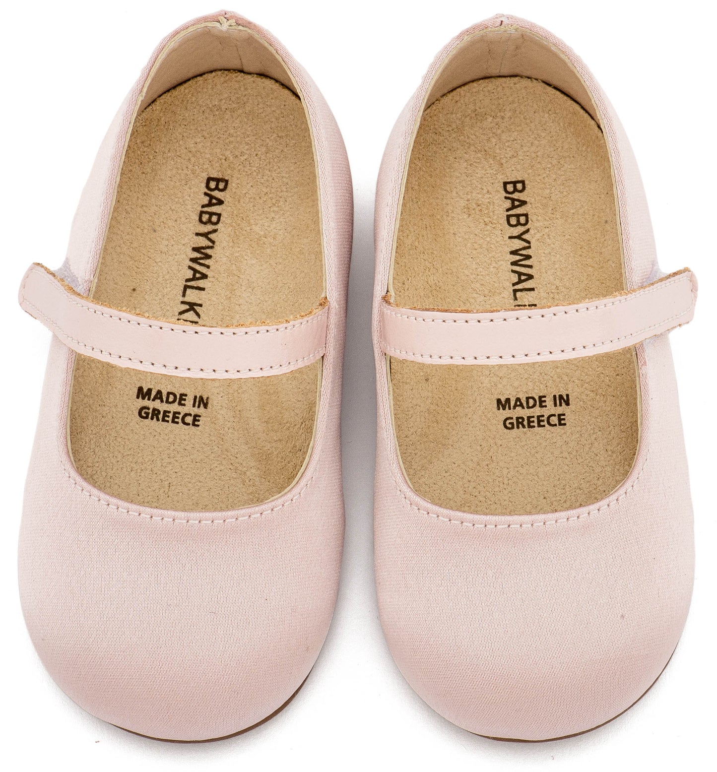 Babywalker Γοβάκι Μονή Μπαρέτα BS3603 Ροζ Αντικέ