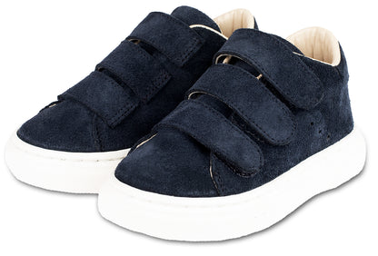 Monochromer Sneaker mit Triple Barette Hats BW4254 Blau