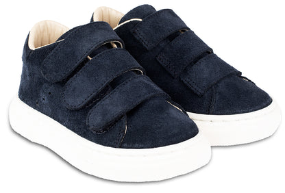 Monochromer Sneaker mit Triple Barette Hats BW4254 Blau