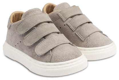 Monochromer Sneaker mit Triple Barette Hats BW4254 Grau