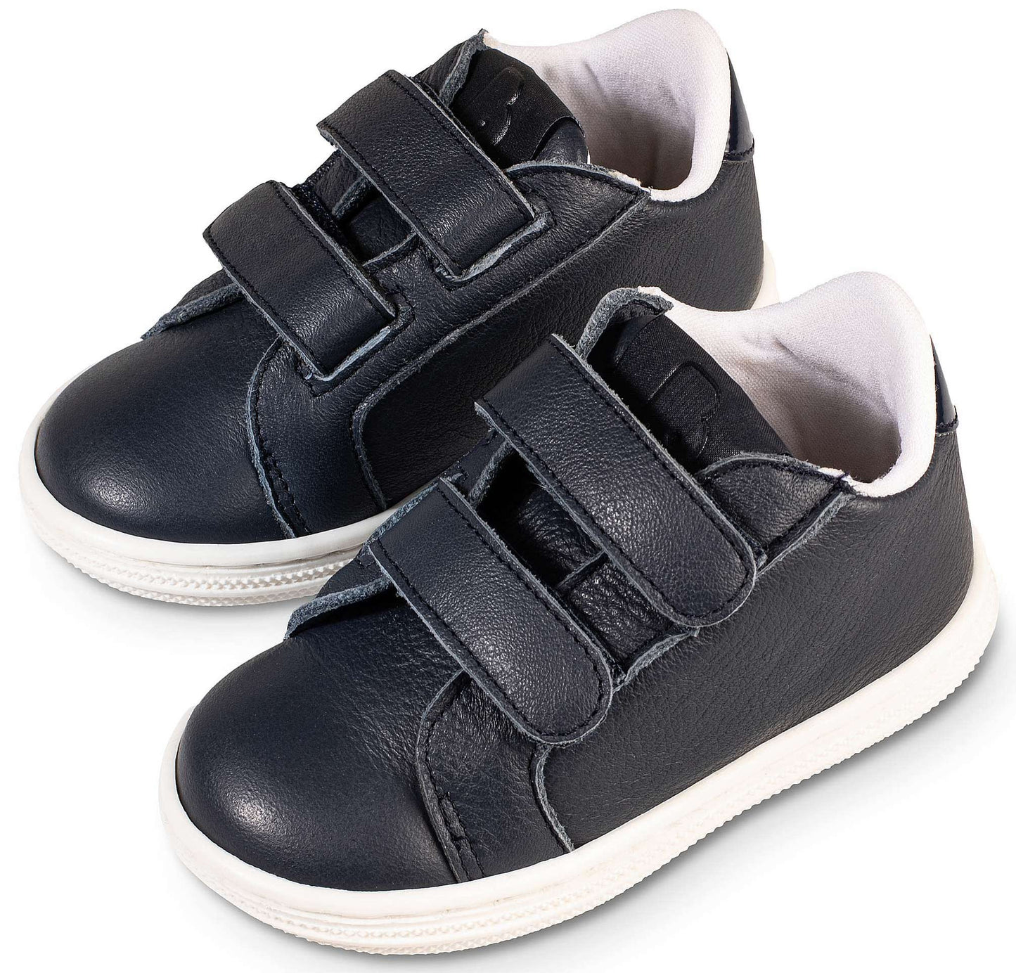 Monochrome Sneaker with Double Barette Hats BW4256 Blue