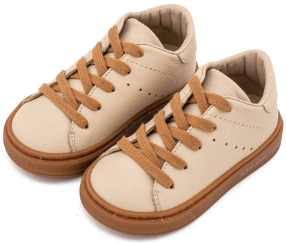 Babywalker Δετό Δερμάτινο Sneaker BW 4312 Μπεζ