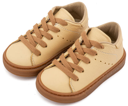 Babywalker Δετό Δερμάτινο Sneaker BW 4312 Καλαμποκί