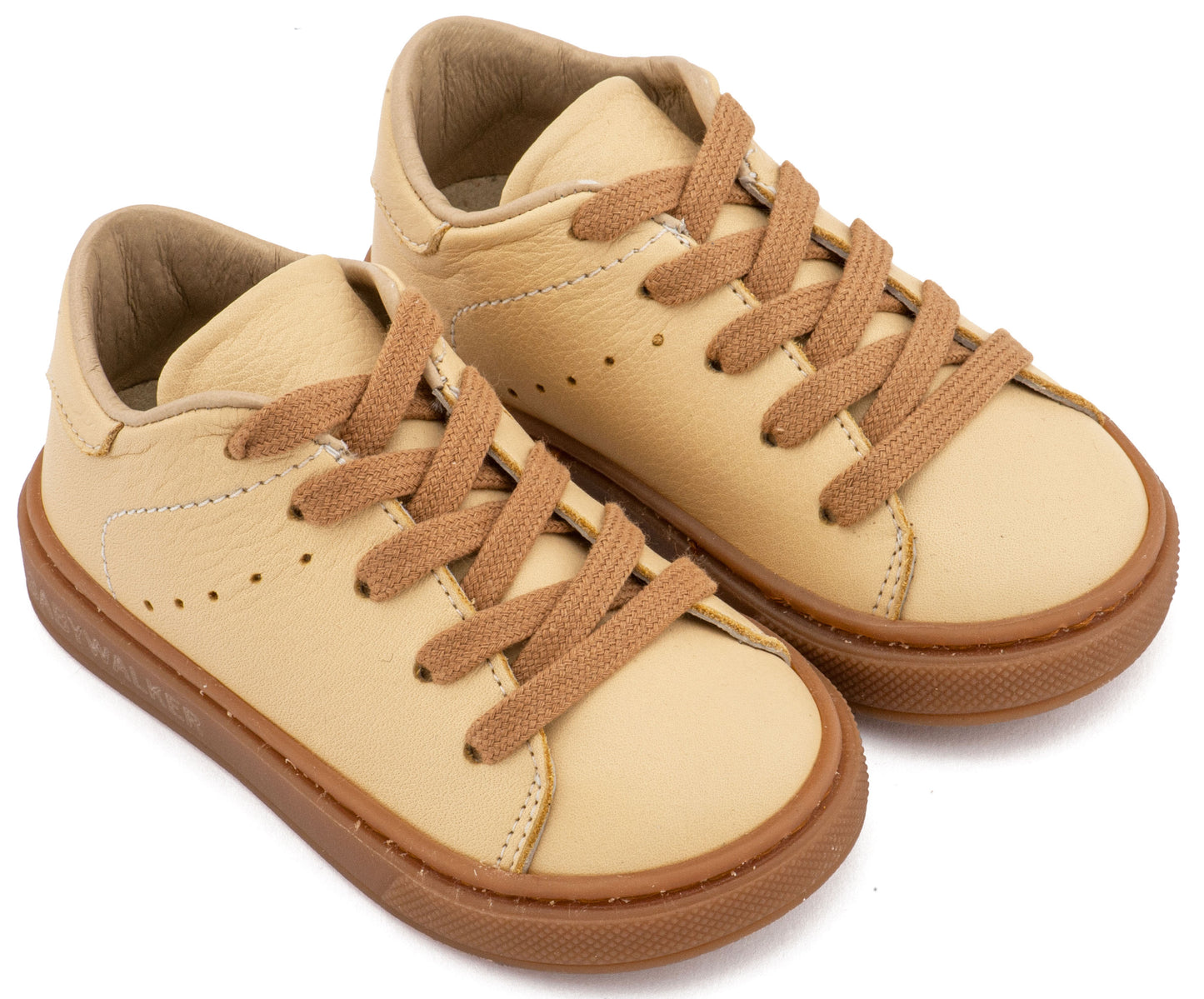 Babywalker Δετό Δερμάτινο Sneaker BW 4312 Καλαμποκί