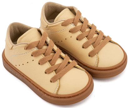 Babywalker Δετό Δερμάτινο Sneaker BW 4312 Καλαμποκί