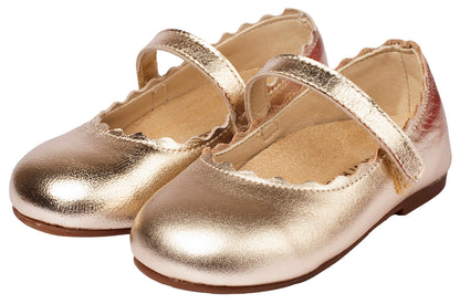 Babywalker French Slipper with Decorated Heel of Flowers BW4503