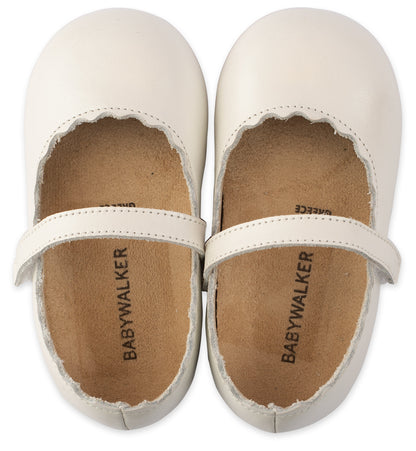 Babywalker French Slipper with Decorated Heel of Flowers BW4503