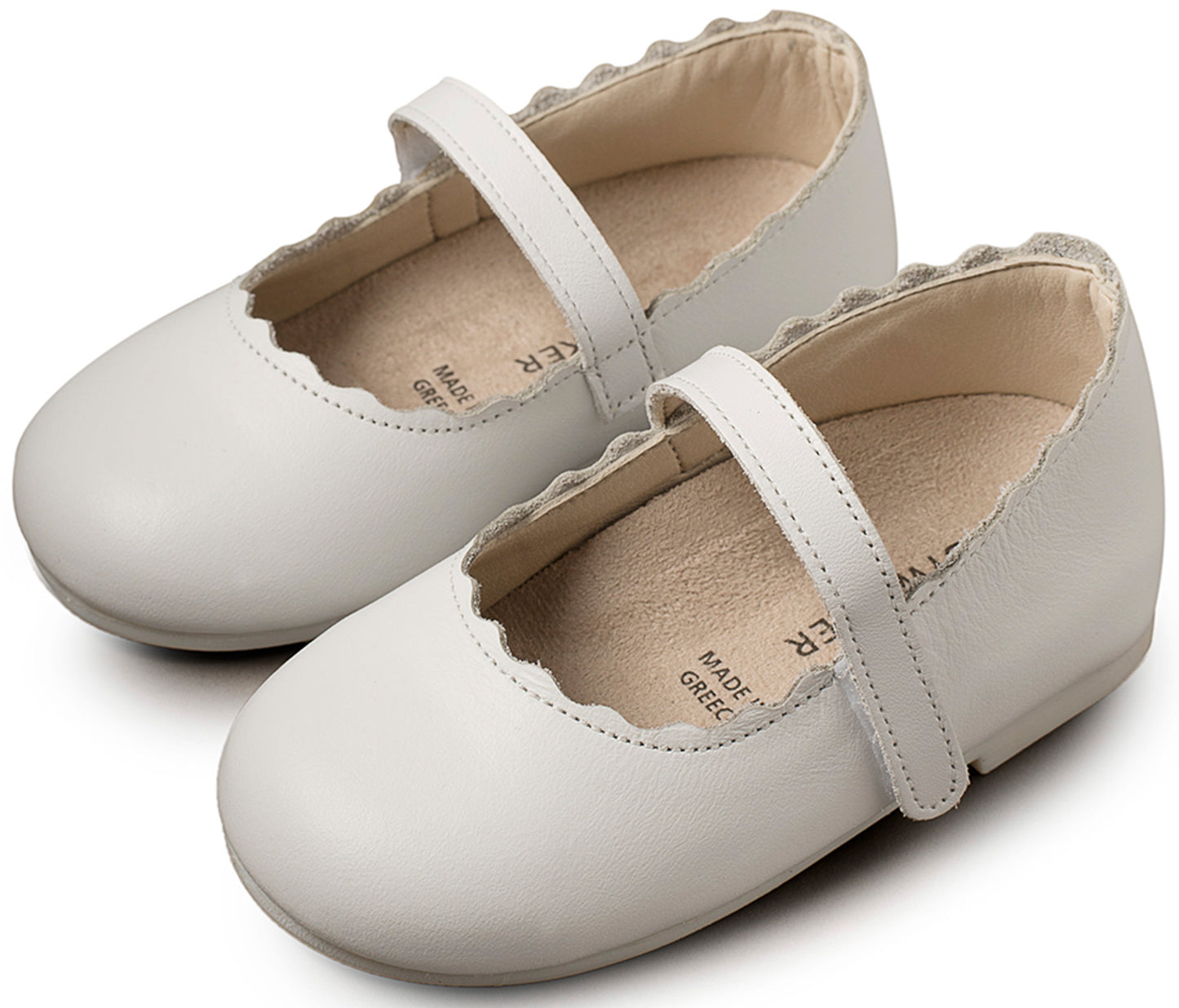 Babywalker French Slipper with Decorated Heel of Flowers BW4503
