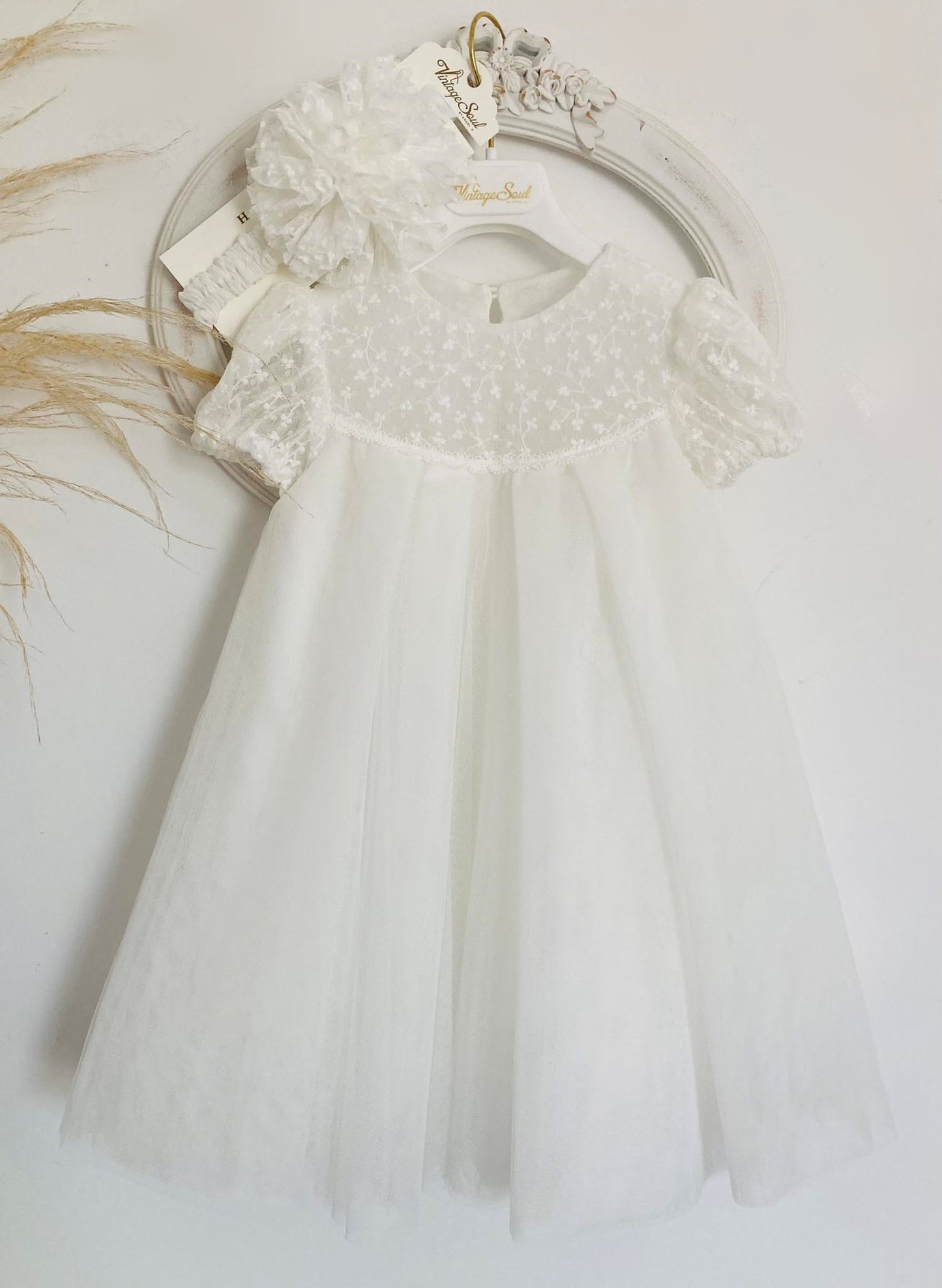 Christening dress DS24001 off-white 