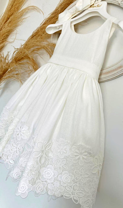 Christening dress DS24002 off-white 