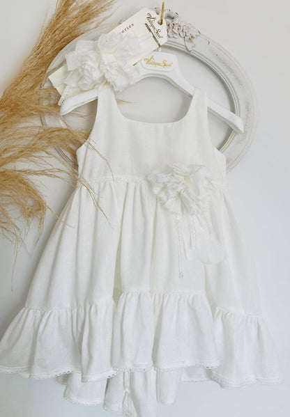 Christening dress DS24003 off-white 