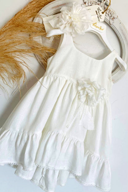 Christening dress DS24003 off-white 