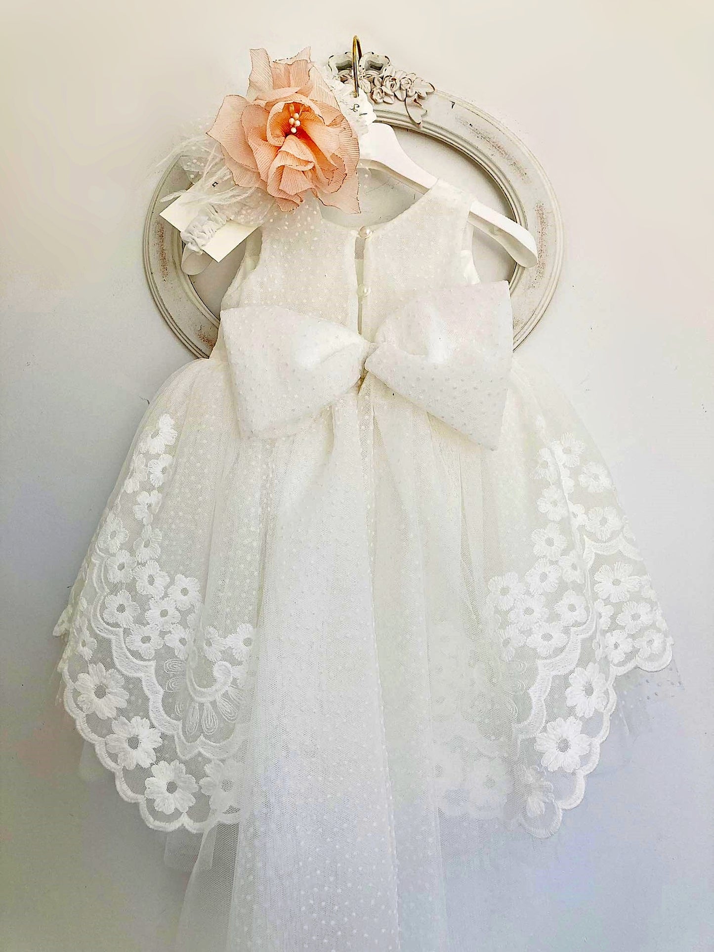 Christening dress DS24006 off-white 