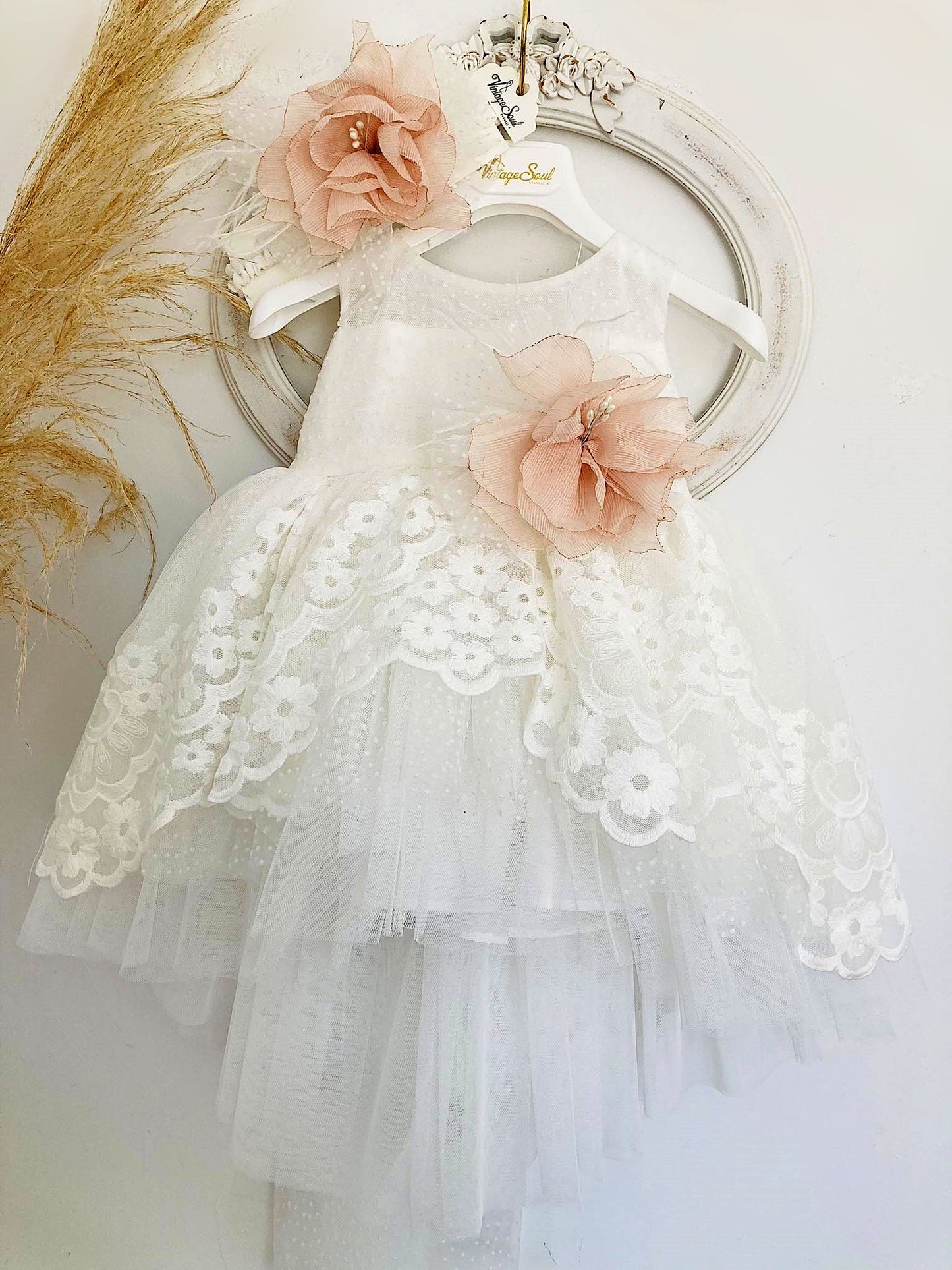 Christening dress DS24006 off-white 