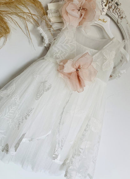 Christening dress DS24008 off-white 