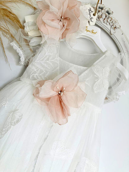 Christening dress DS24008 off-white 