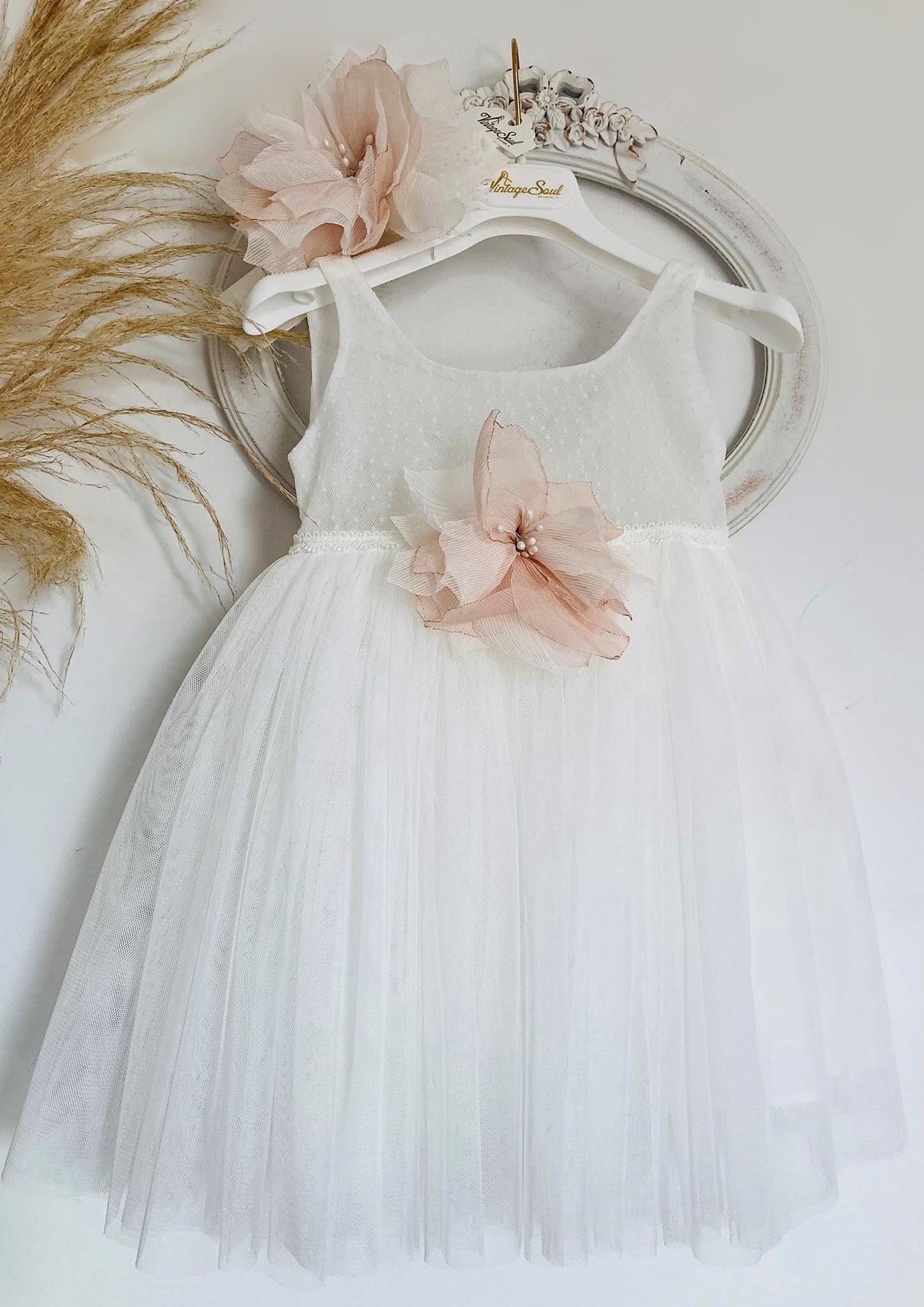 Christening dress DS24008 off-white 