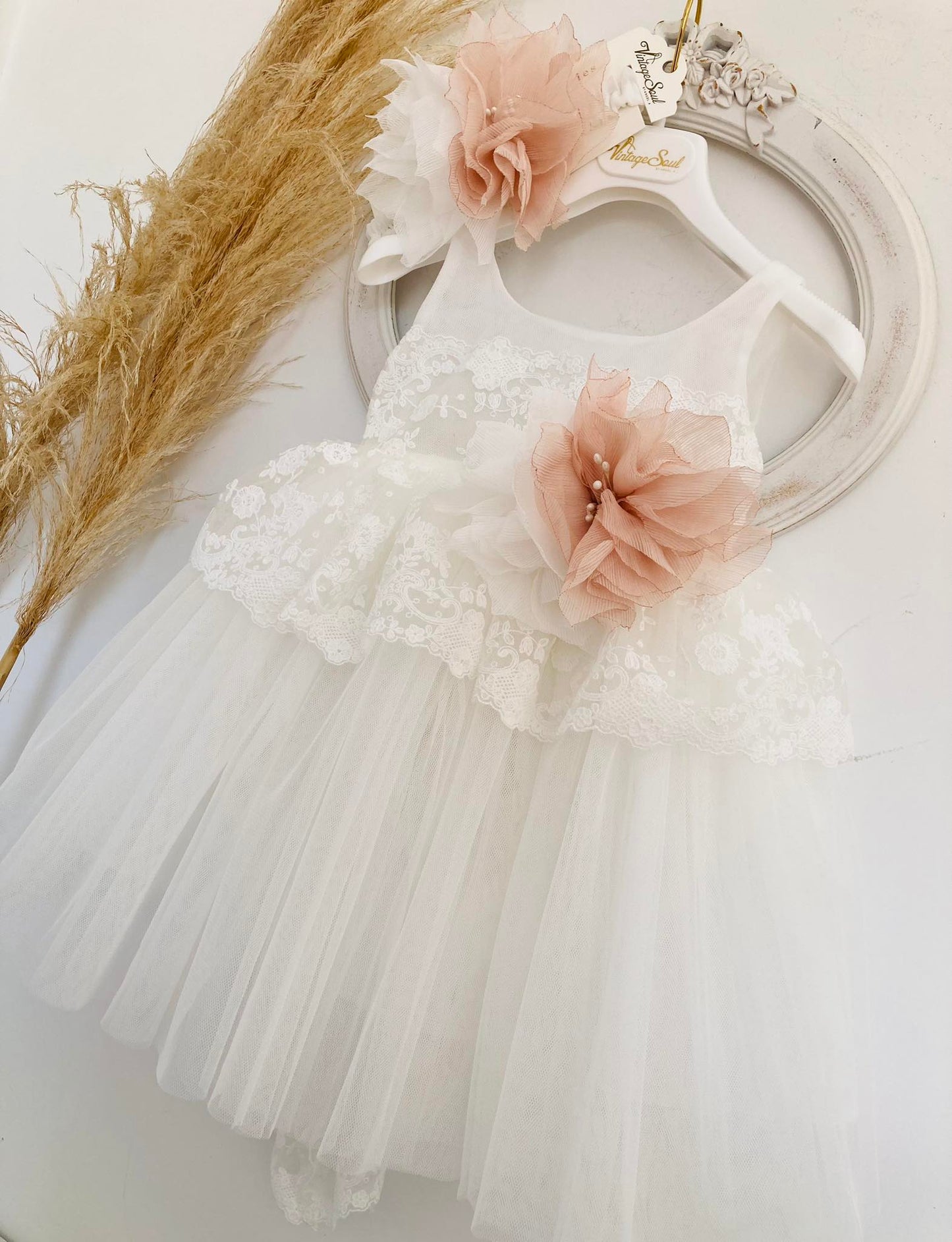 Christening dress DS24014 off-white 