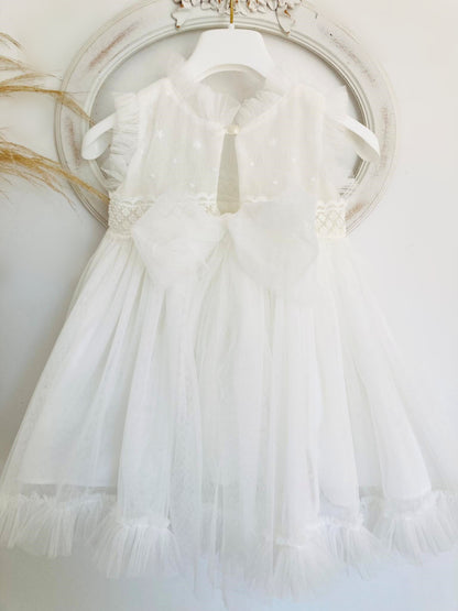 Christening dress DS24015 off-white 