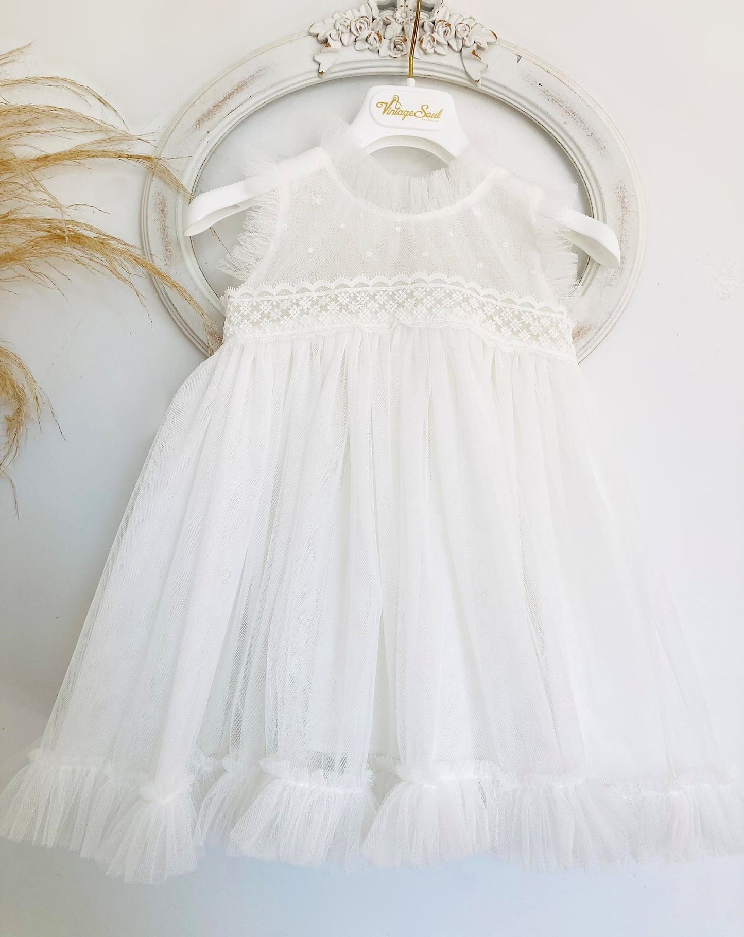 Christening dress DS24015 off-white 