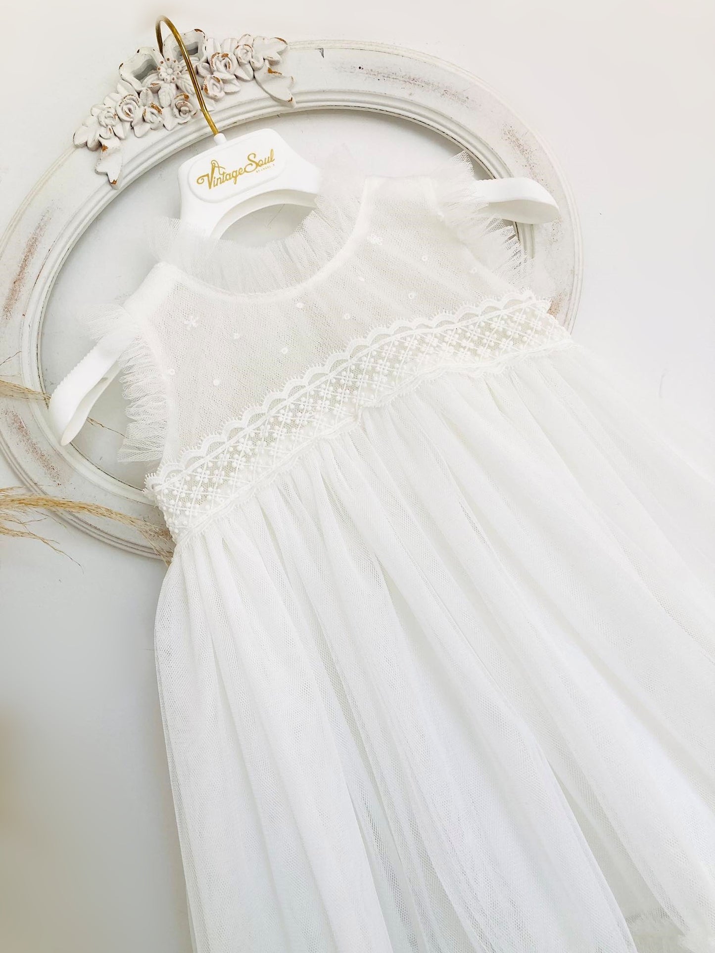 Christening dress DS24015 off-white 