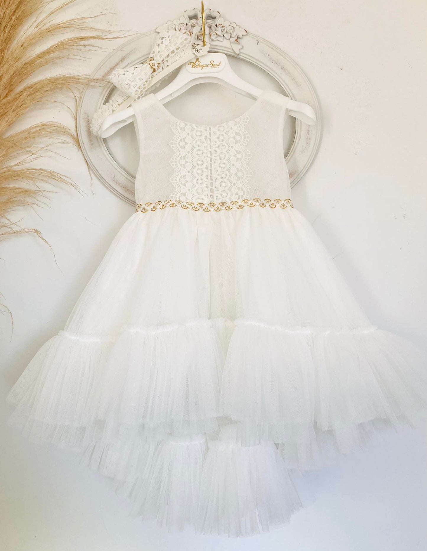 Christening dress DS24016 off-white 