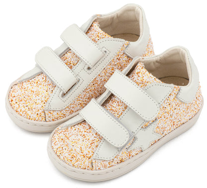 Babywalker Sneaker Διπλό Χρατς με Αστέρι στο Πλάι EXC5904 Εκρού