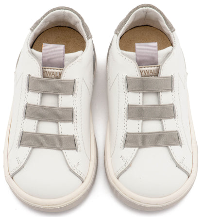 Babywalker Sneaker Παντοφλέ με Λαστιχάκια EXC8005 Λευκό Γκρι