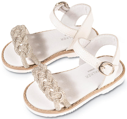 Sandal Braid GR0101 White Pearl 