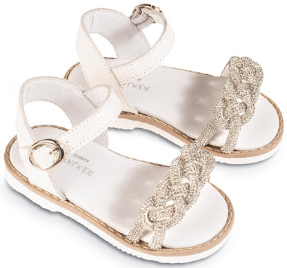 Sandal Braid GR0101 White Pearl 