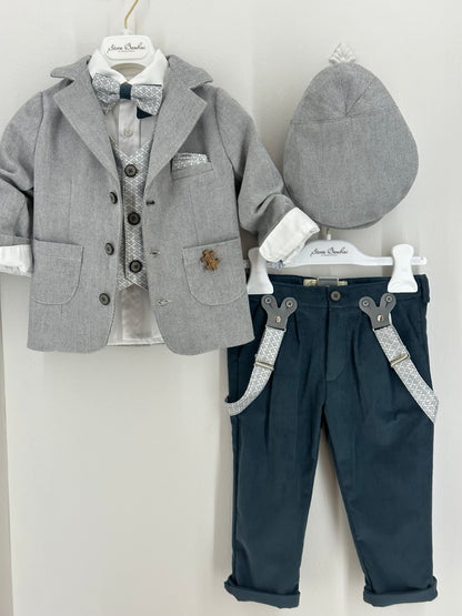 Baptismal set AW23B6 gray 8pcs