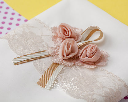 Βαπτιστικό Λαδόπανο σετ Sarah Kay 1525 Εκρού 6τμχ