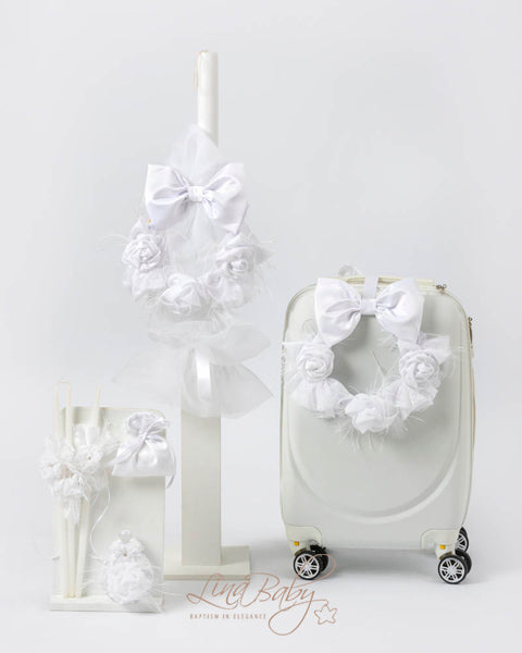 Σετ λαμπάδας CHR13 λευκό 8τμχ