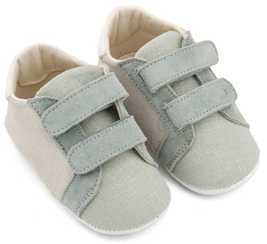 Babywalker Schnür-Loafer MI1116 Grau