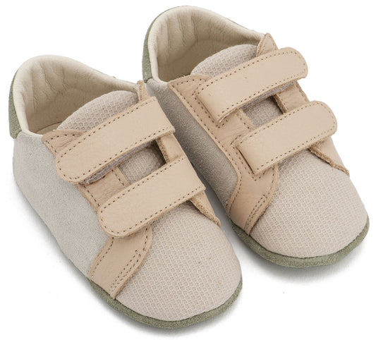 Babywalker Schnür-Loafer MI1116 Grau