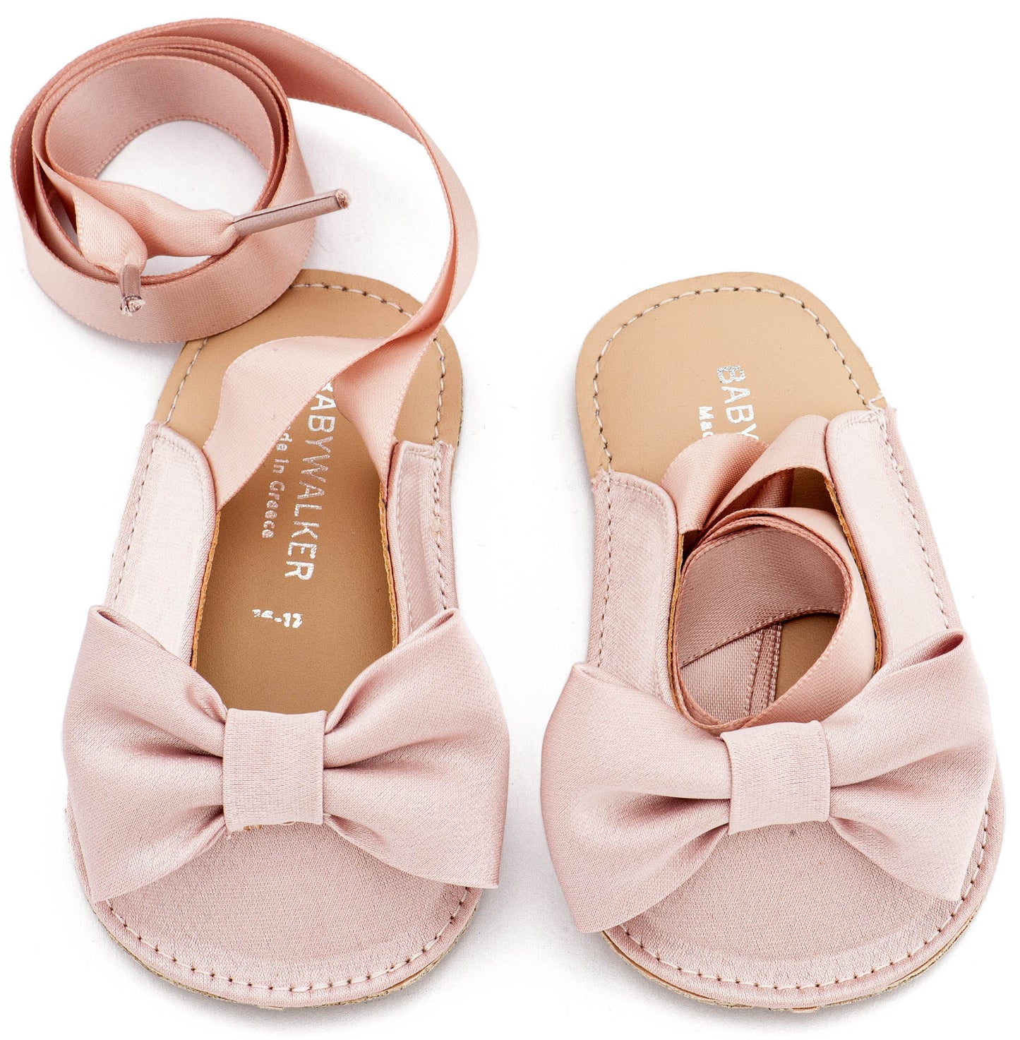 Lauflernschuh Ballerina mit Knöchelriemen MI1506