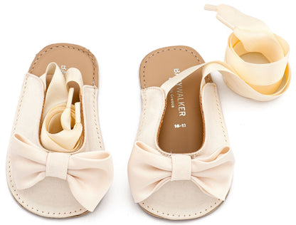 Lauflernschuh Ballerina mit Knöchelriemen MI1506