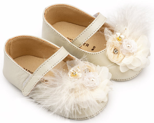 Lauflernschuh Ballerina mit Knöchelriemen MI1506