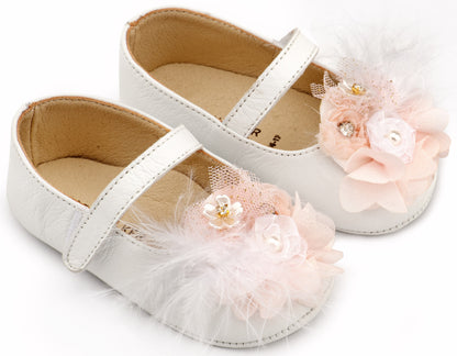 Lauflernschuh Ballerina mit Knöchelriemen MI1506