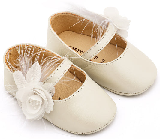 Lauflernschuh Ballerina mit Knöchelriemen MI1506