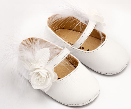 Lauflernschuh Ballerina mit Knöchelriemen MI1506