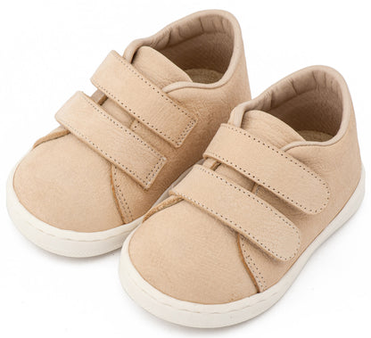 Babywalker Sneakers Διπλή Μπαρέτα Χρατς PRI2090 Μπεζ