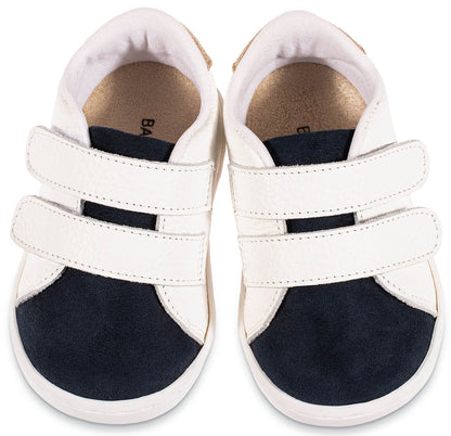 Tricolor Sneakers PRI2113 White Blue Beige 