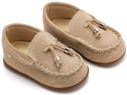 Babywalker Καστόρινο Δετό Loafer PRI2121 Μπεζ